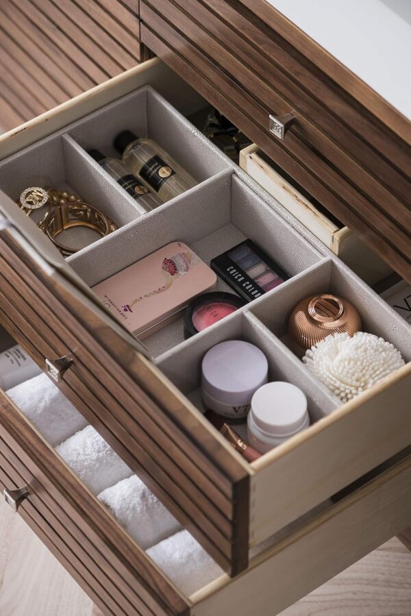 818AkaIKTnL._AC_SL1500_ James Martin Linear 72-inch Double Bathroom Vanity in Glossy White with Integrated Top