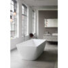 DUR70043000000009010_zm Duravit DuraSquare 73" Freestanding Soaking Tub