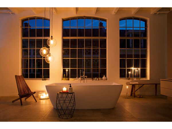 DUR7004300000000909_zm Duravit DuraSquare 73" Freestanding Soaking Tub