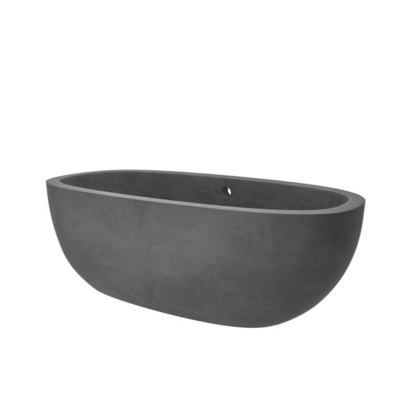 Native Trails Avalon 72 NativeStone Freestanding Tub – Slate – NST7236-S