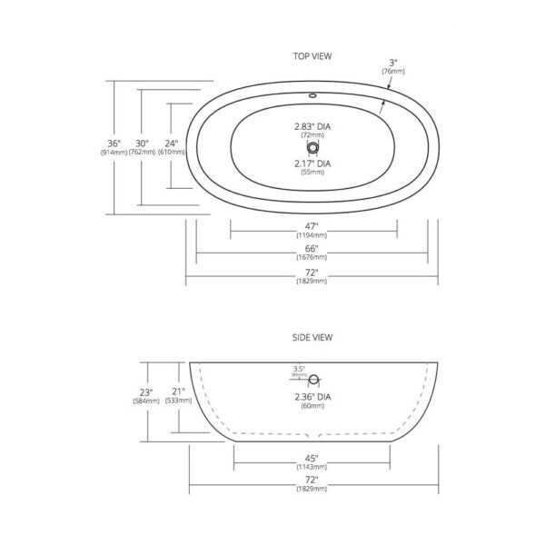 Native Trails NST7236 Avalon 72" in Ash 3 quiet luxury