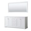 WCV232372DWGCXSXXM70.jpg Wyndham Collection Avery 72-inch Double Bathroom Vanity in White with Quartz Top
