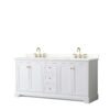 WCV232372DWGGTUS3MXX.jpg Wyndham Collection Avery 72-inch Double Bathroom Vanity in White with Quartz Top